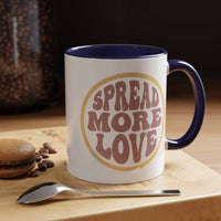 Custom Printed “Spread More Love” Mug - Wear Your Heart