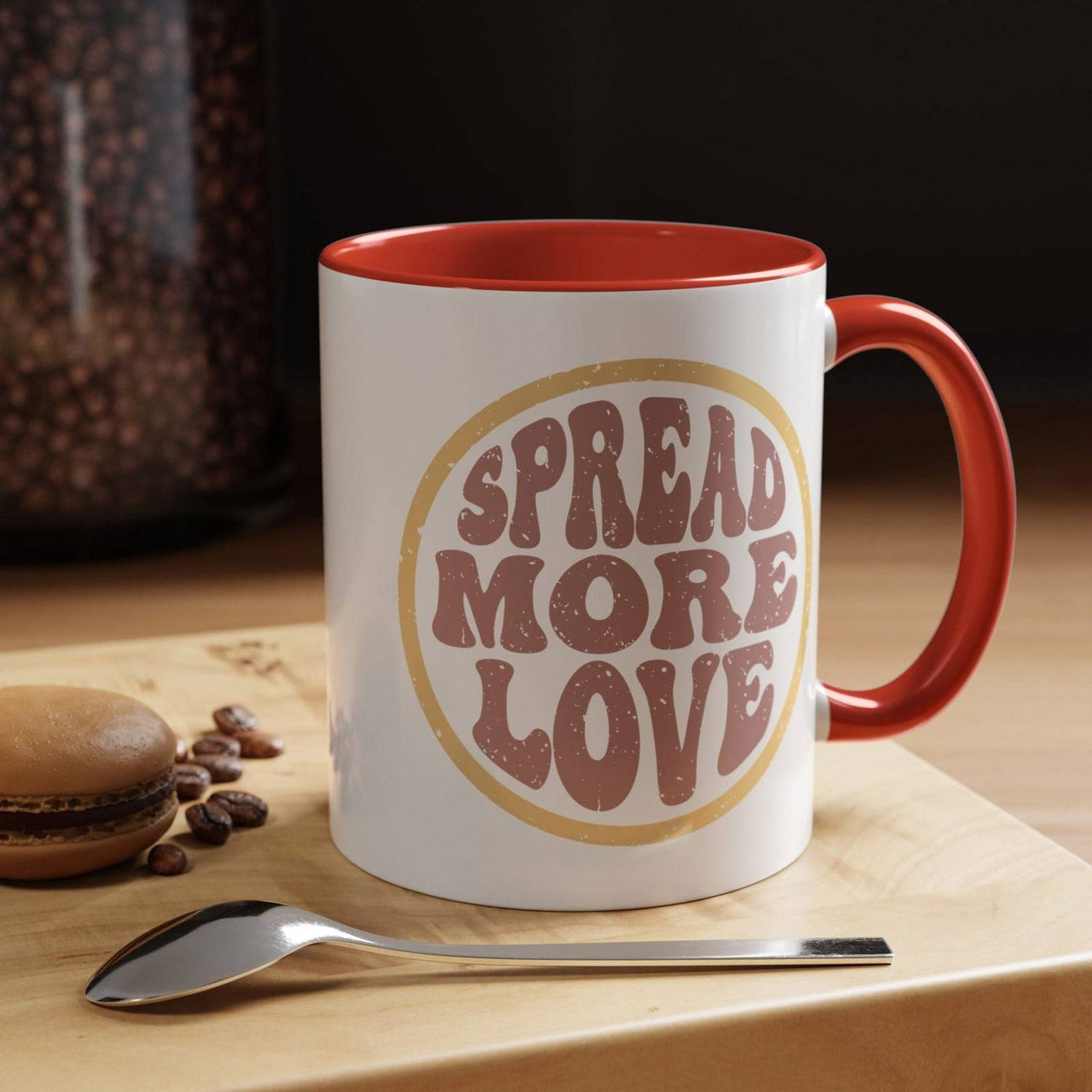 Custom Printed “Spread More Love” Mug - Wear Your Heart