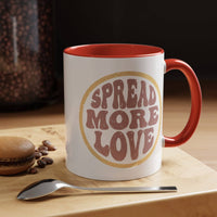 Custom Printed “Spread More Love” Mug - Wear Your Heart
