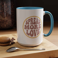 Custom Printed “Spread More Love” Mug - Wear Your Heart