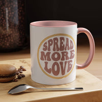 Custom Printed “Spread More Love” Mug - Wear Your Heart