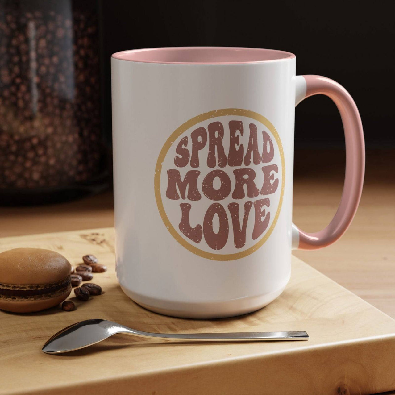 Custom Printed “Spread More Love” Mug - Wear Your Heart