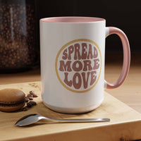 Custom Printed “Spread More Love” Mug - Wear Your Heart