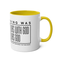 Custom Printed THE WORD Mug - John 1:1 - Wear Your Heart - Wear Your Heart