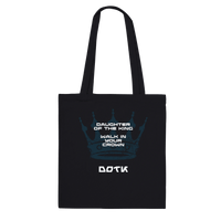 Daughter of the King DOTK Tote Bag | Christian Gift for Women | Wear Your Heart - Wear Your Heart