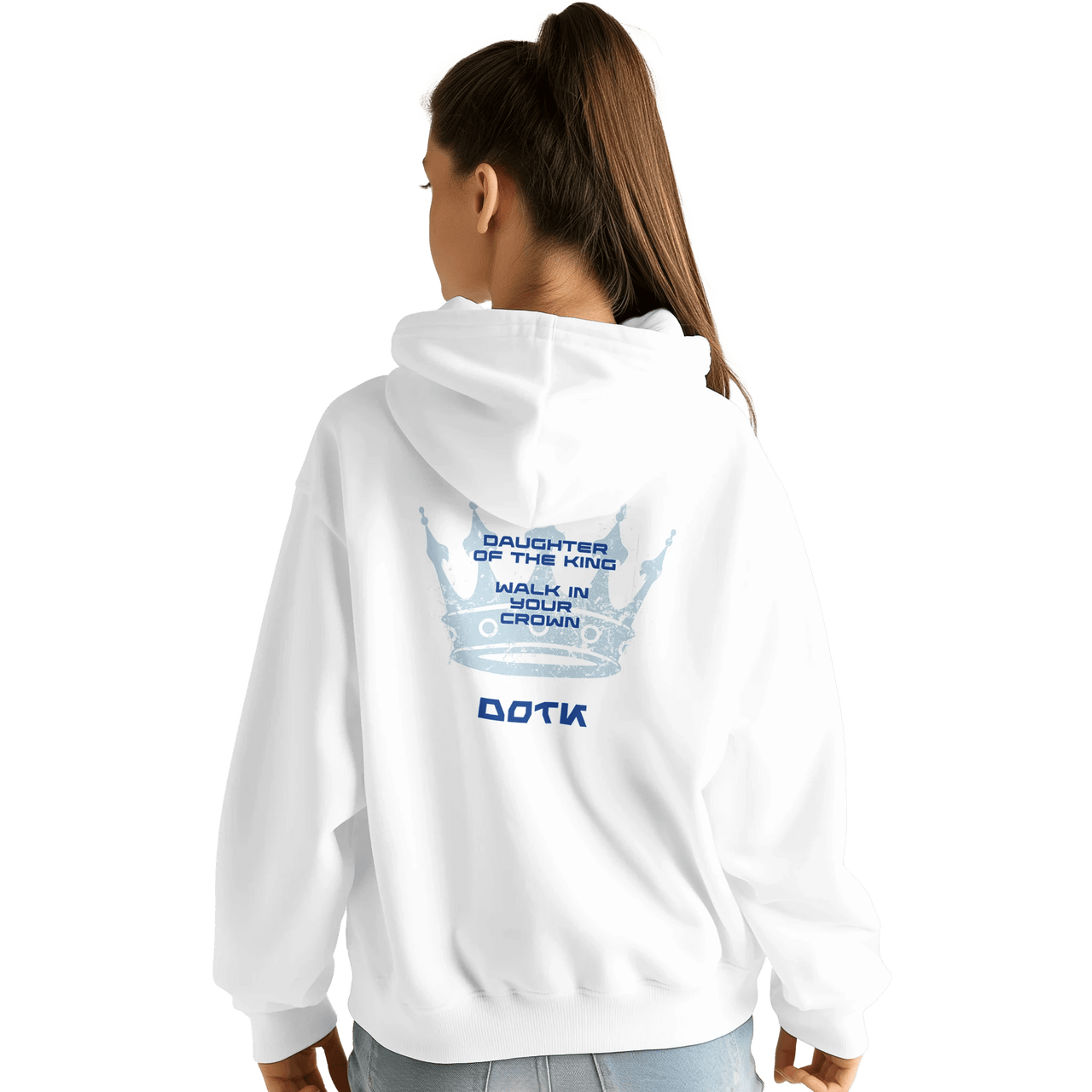 Daughter of the King Hoodie | DOTK | Walk in Your Crown | Wear Your Heart - Wear Your Heart
