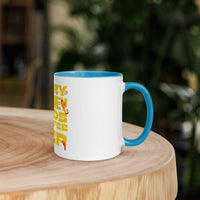 Every Journey Needs a Coffee Step Mug – Motivational Coffee Lover Mug with Colour Inside | WYH - Wear Your Heart