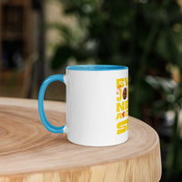 Every Journey Needs a Coffee Step Mug – Motivational Coffee Lover Mug with Colour Inside | WYH - Wear Your Heart