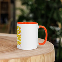 Every Journey Needs a Coffee Step Mug – Motivational Coffee Lover Mug with Colour Inside | WYH - Wear Your Heart