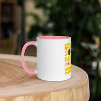 Every Journey Needs a Coffee Step Mug – Motivational Coffee Lover Mug with Colour Inside | WYH - Wear Your Heart