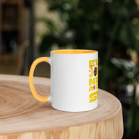Every Journey Needs a Coffee Step Mug – Motivational Coffee Lover Mug with Colour Inside | WYH - Wear Your Heart