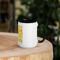 Every Journey Needs a Coffee Step Mug – Motivational Coffee Lover Mug with Colour Inside | WYH - Wear Your Heart