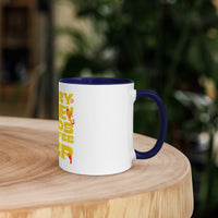 Every Journey Needs a Coffee Step Mug – Motivational Coffee Lover Mug with Colour Inside | WYH - Wear Your Heart