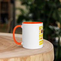 Every Journey Needs a Coffee Step Mug – Motivational Coffee Lover Mug with Colour Inside | WYH - Wear Your Heart