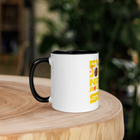 Every Journey Needs a Coffee Step Mug – Motivational Coffee Lover Mug with Colour Inside | WYH - Wear Your Heart