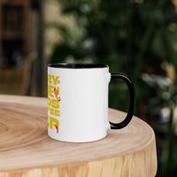 Every Journey Needs a Coffee Step Mug – Motivational Coffee Lover Mug with Colour Inside | WYH - Wear Your Heart