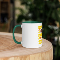 Every Journey Needs a Coffee Step Mug – Motivational Coffee Lover Mug with Colour Inside | WYH - Wear Your Heart