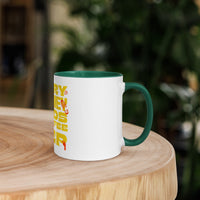 Every Journey Needs a Coffee Step Mug – Motivational Coffee Lover Mug with Colour Inside | WYH - Wear Your Heart