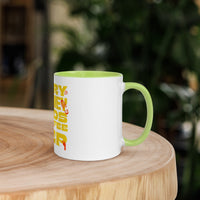 Every Journey Needs a Coffee Step Mug – Motivational Coffee Lover Mug with Colour Inside | WYH - Wear Your Heart