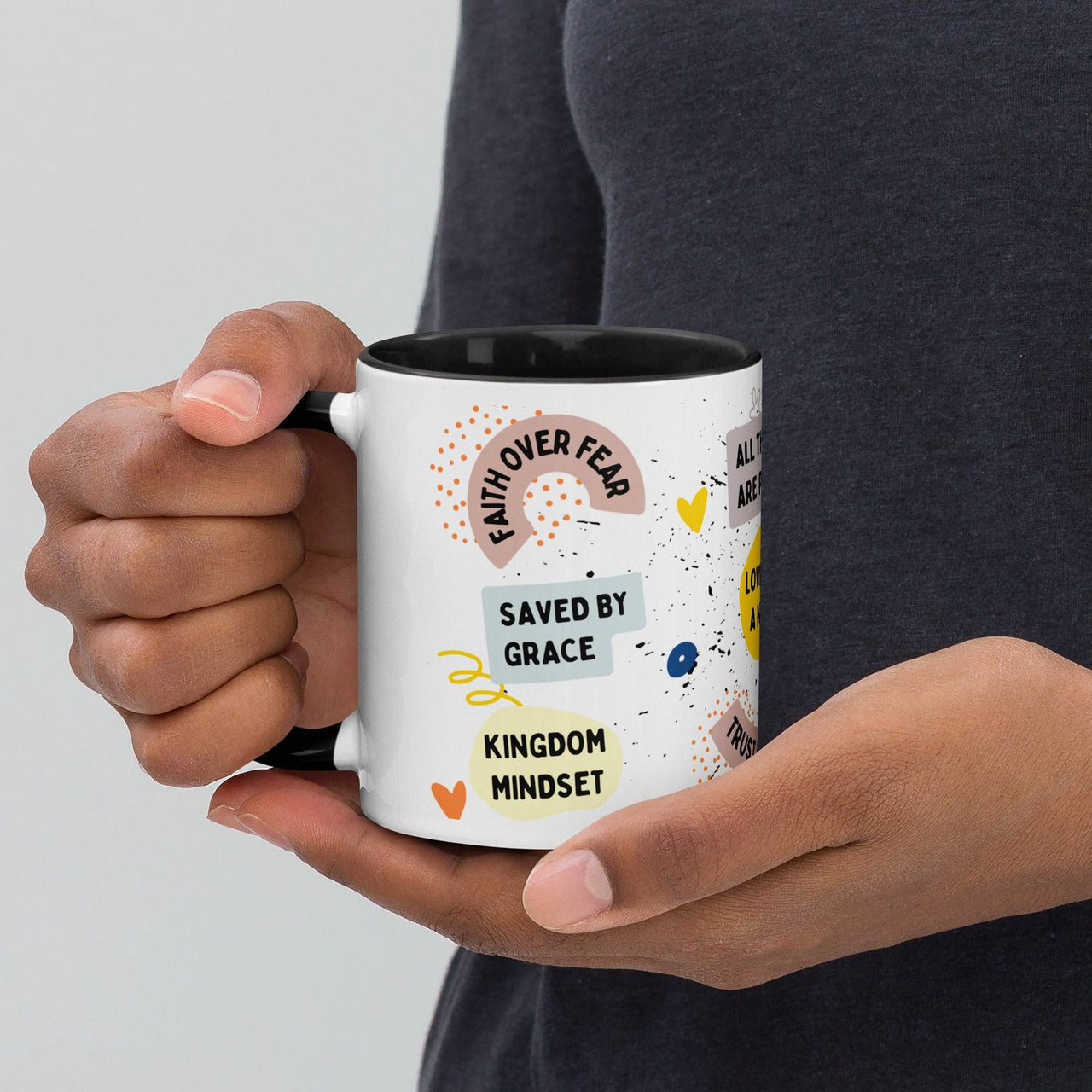 Faith - Filled Mug – Love, Grace, Kingdom Mindset & Inspiration - Wear Your Heart