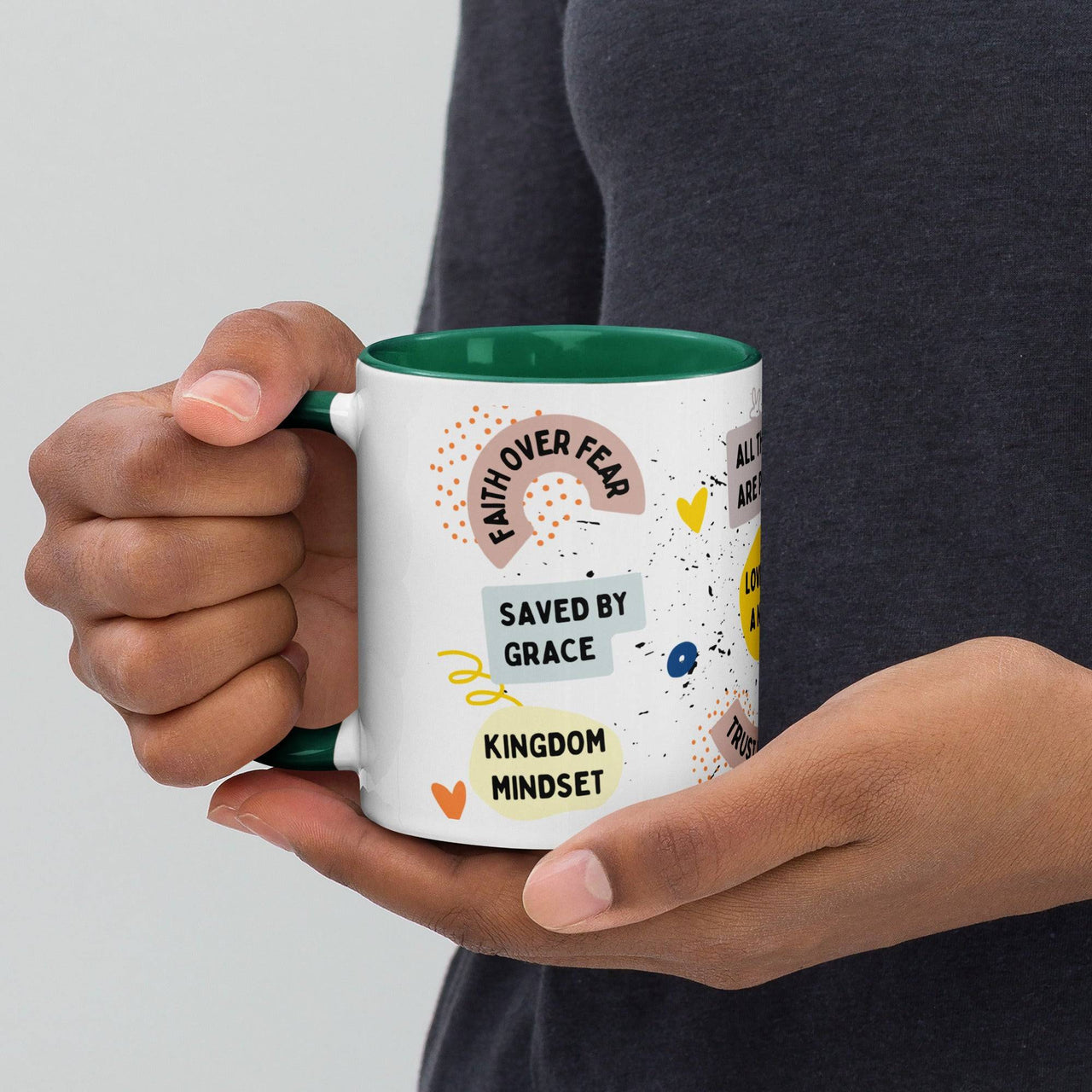 Faith - Filled Mug – Love, Grace, Kingdom Mindset & Inspiration - Wear Your Heart