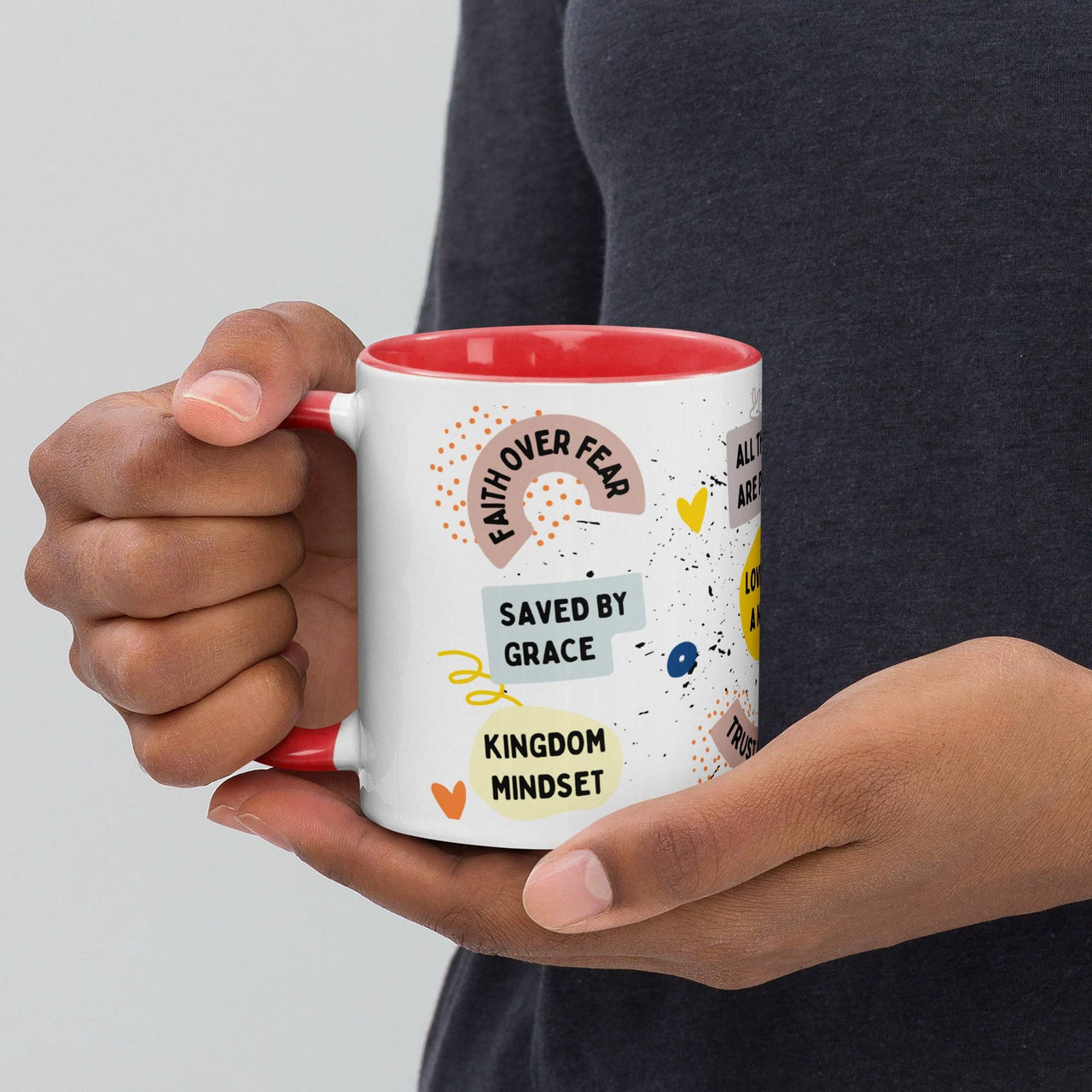 Faith - Filled Mug – Love, Grace, Kingdom Mindset & Inspiration - Wear Your Heart