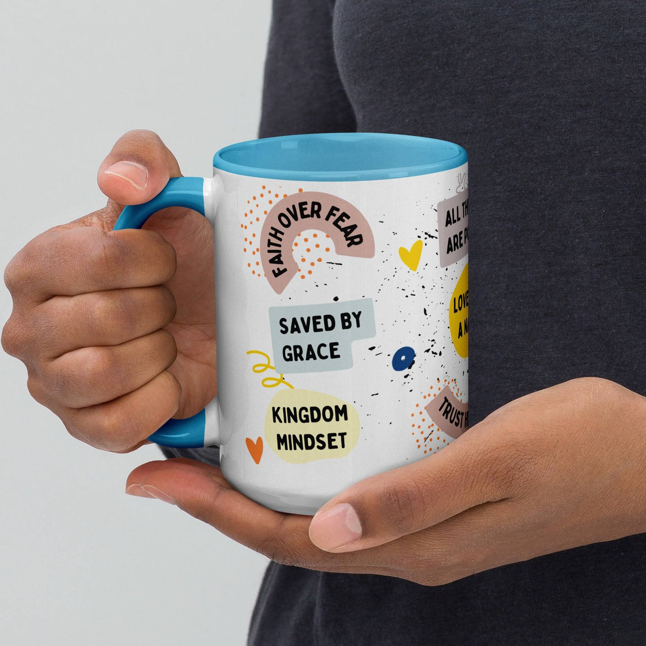 Faith - Filled Mug – Love, Grace, Kingdom Mindset & Inspiration - Wear Your Heart