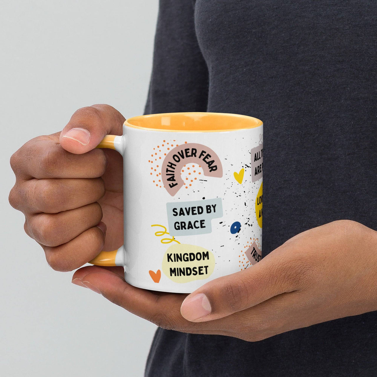 Faith - Filled Mug – Love, Grace, Kingdom Mindset & Inspiration - Wear Your Heart