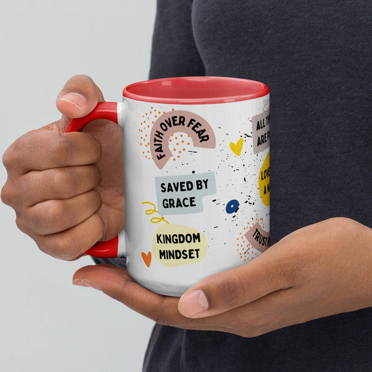 Faith - Filled Mug – Love, Grace, Kingdom Mindset & Inspiration - Wear Your Heart