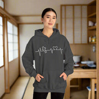 Faith Heartbeat Unisex Hoodie | Christian Apparel | Warmth and Inspiration - Wear Your Heart