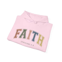 Faith Unisex Hoodie | Christian Apparel | Ephesians 2vs8 - Wear Your Heart