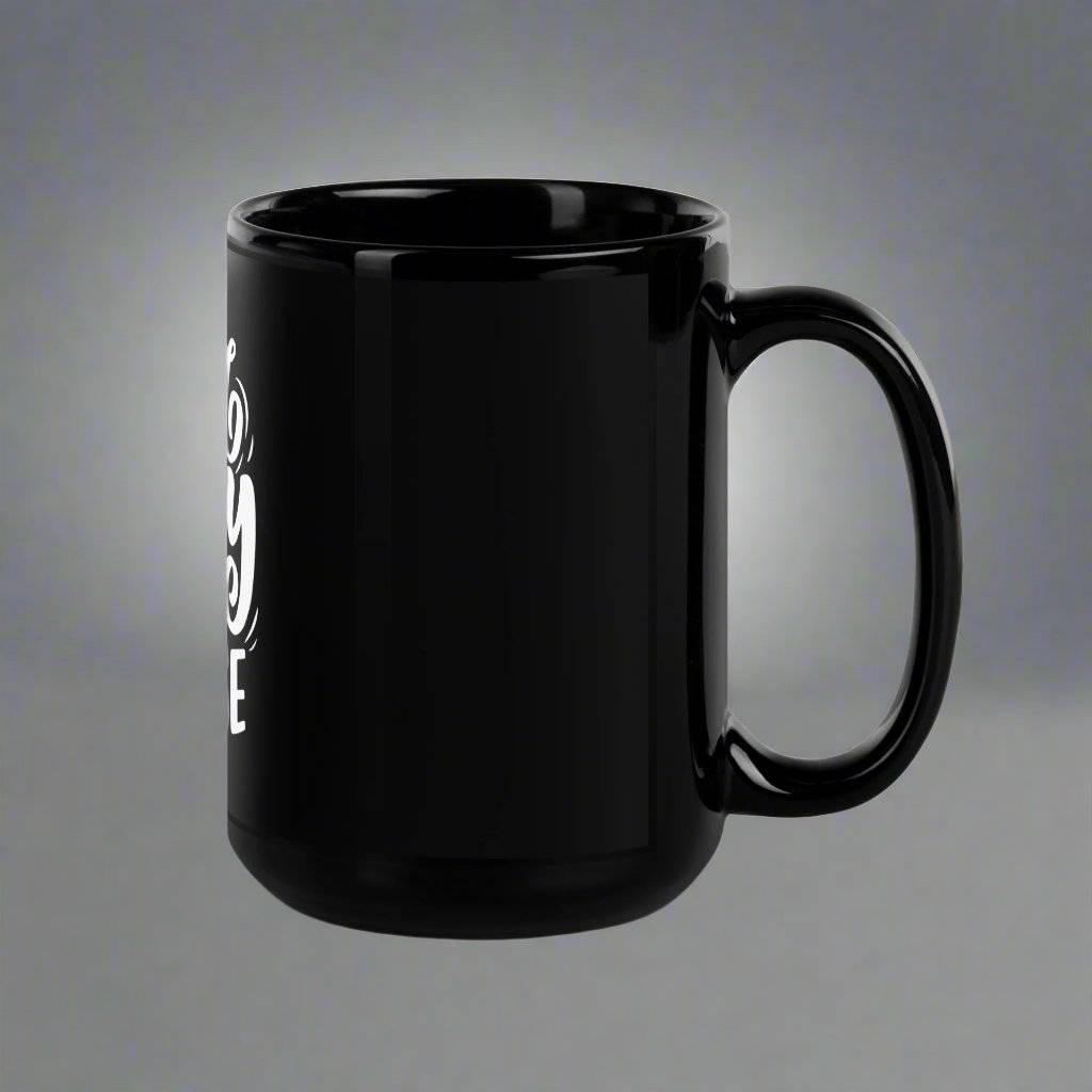 Find A Way Black Glossy Mug – Daily Inspiration - Wear Your Heart