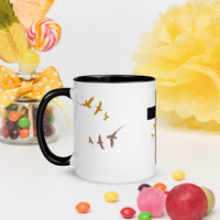 FORGIVEN - Christian White Ceramic Mug with Colour Inside, Cross & Doves | Wyheart Faith Collection - Wear Your Heart