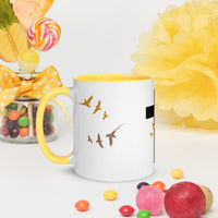 FORGIVEN - Christian White Ceramic Mug with Colour Inside, Cross & Doves | Wyheart Faith Collection - Wear Your Heart