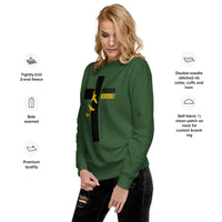 FORGIVEN Premium Unisex Sweatshirt – Christian Streetwear Crewneck | Faith Collection - Wear Your Heart