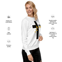 FORGIVEN Premium Unisex Sweatshirt – Christian Streetwear Crewneck | Faith Collection - Wear Your Heart