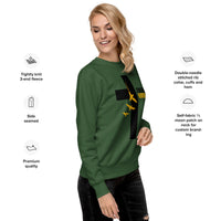 FORGIVEN Premium Unisex Sweatshirt – Christian Streetwear Crewneck | Faith Collection - Wear Your Heart