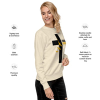 FORGIVEN Premium Unisex Sweatshirt – Christian Streetwear Crewneck | Faith Collection - Wear Your Heart