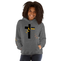 FORGIVEN Unisex Hoodie – Christian Streetwear Hooded Sweatshirt | Wyheart Faith Collection - Wear Your Heart