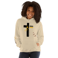 FORGIVEN Unisex Hoodie – Christian Streetwear Hooded Sweatshirt | Wyheart Faith Collection - Wear Your Heart