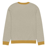 Game Face Knitted Crew Neck Sweater – Bold Christian Style - Wear Your Heart