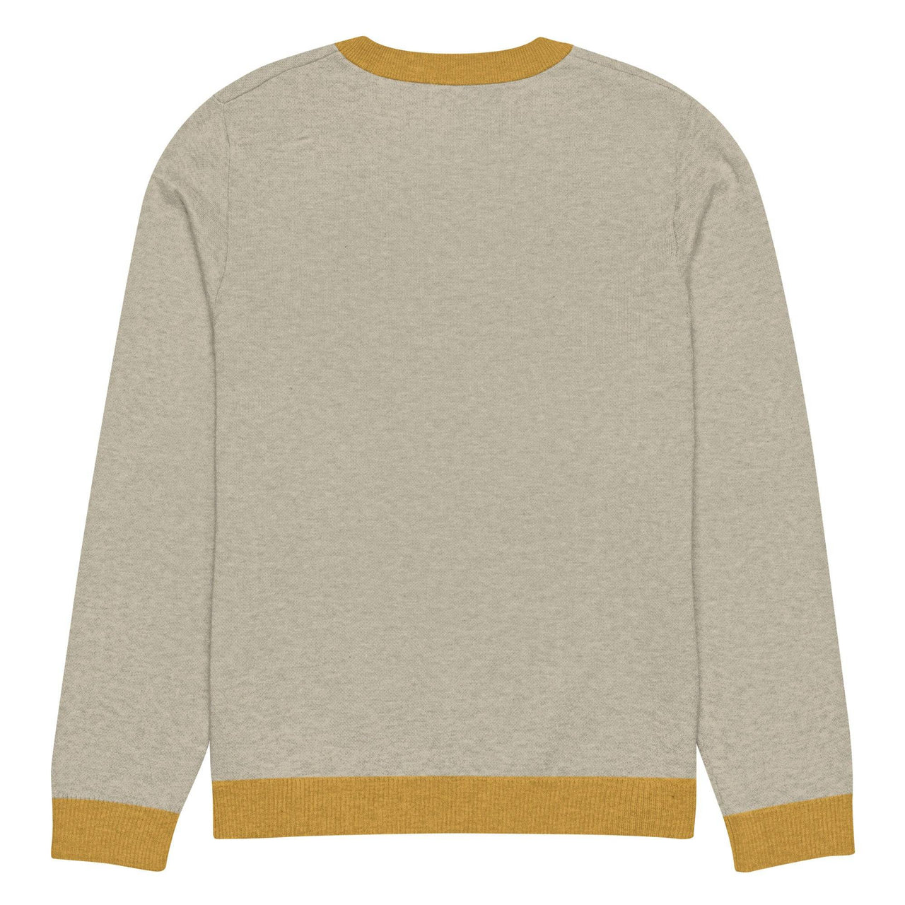 Game Face Knitted Crew Neck Sweater – Bold Christian Style - Wear Your Heart