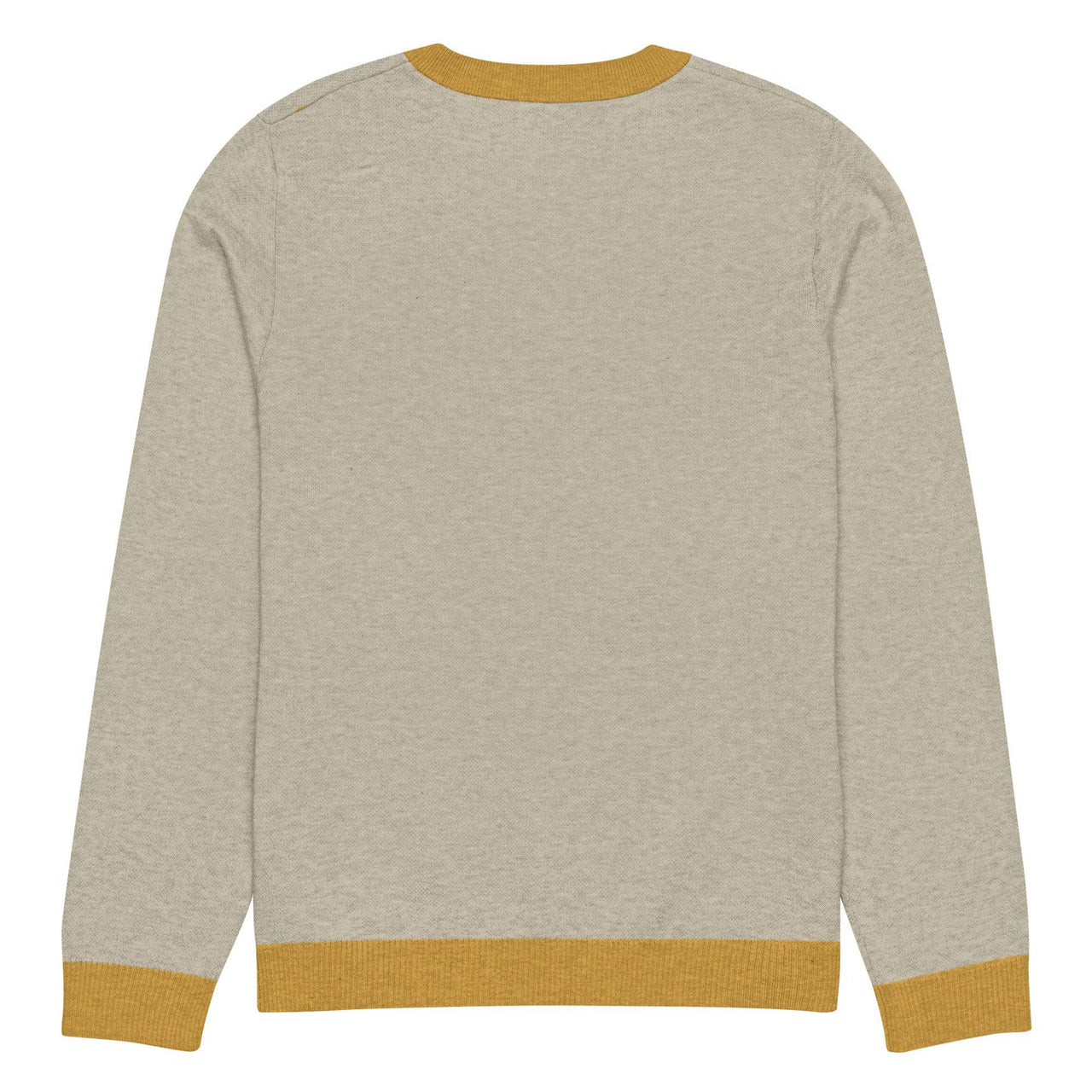 Game Face Knitted Crew Neck Sweater – Bold Christian Style - Wear Your Heart