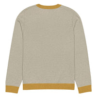 Game Face Knitted Crew Neck Sweater – Bold Christian Style - Wear Your Heart