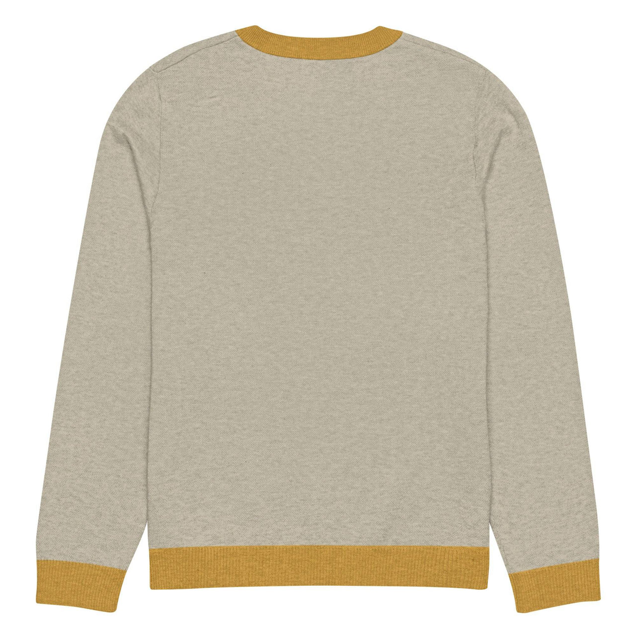 Game Face Knitted Crew Neck Sweater – Bold Christian Style - Wear Your Heart