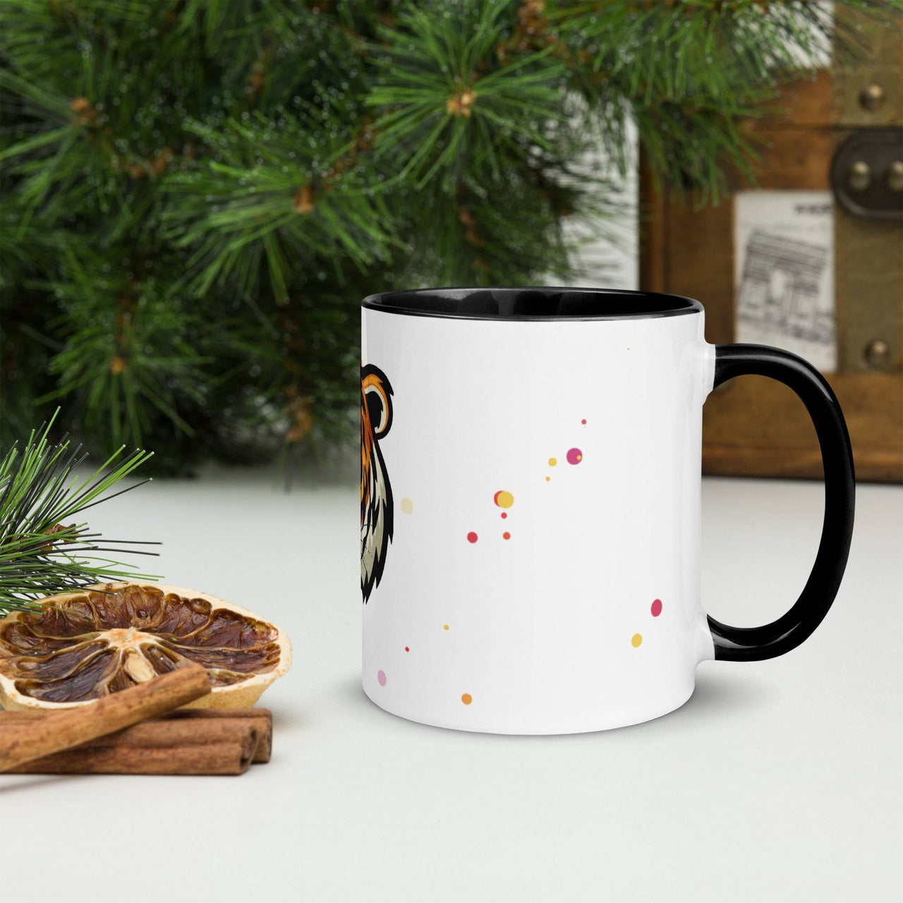 Game Face Mug with Colour Inside – Bold & Fun Coffee Mug - Wear Your Heart