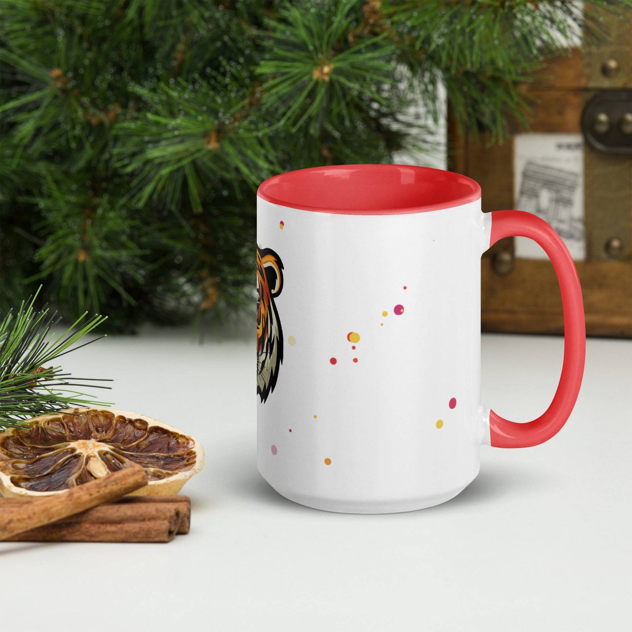 Game Face Mug with Colour Inside – Bold & Fun Coffee Mug - Wear Your Heart