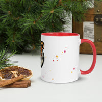 Game Face Mug with Colour Inside – Bold & Fun Coffee Mug - Wear Your Heart