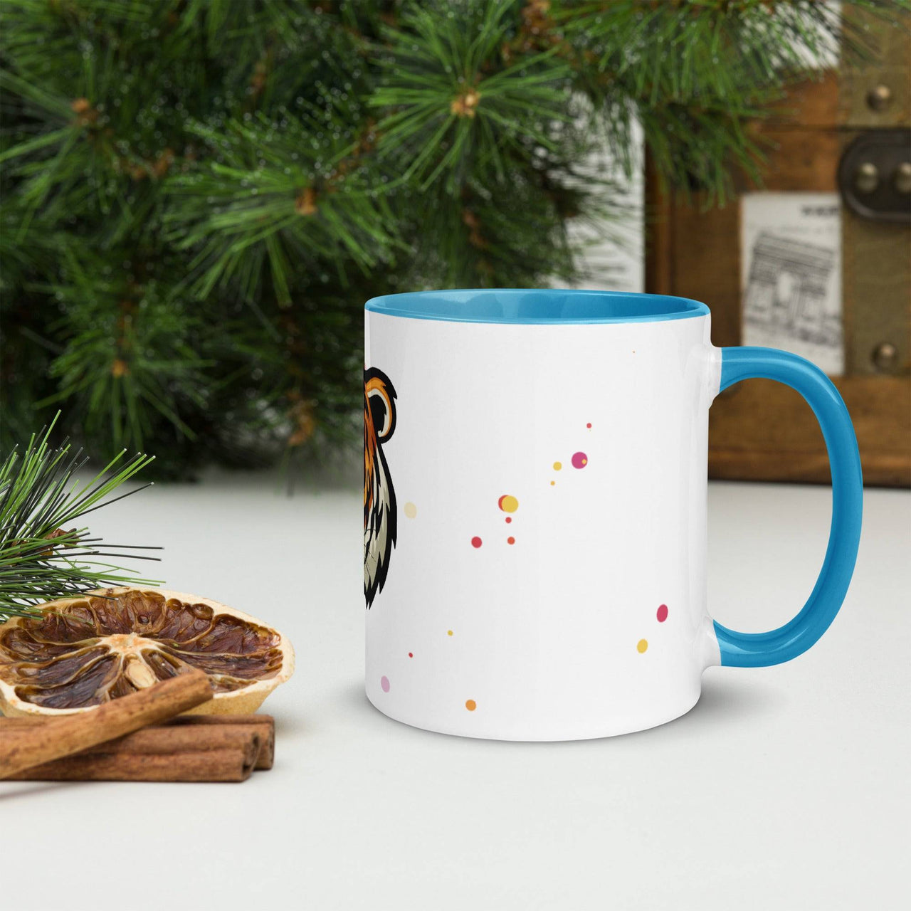 Game Face Mug with Colour Inside – Bold & Fun Coffee Mug - Wear Your Heart