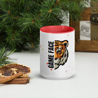 Game Face Mug with Colour Inside – Bold & Fun Coffee Mug - Wear Your Heart